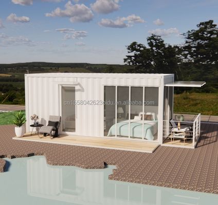 20ft staalframe gegalvaniseerd stalen buiging 180g badkamer container huis beweegbaar prefab huis voor producten