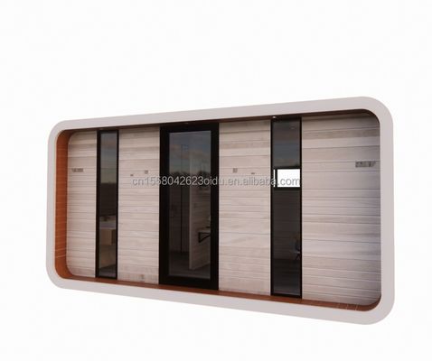 Familie wonen Houten vloer 20ft strand vakantie speciaal gevormd huis met aangepaste kleur en snelle installatie