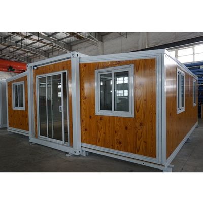 Opvouwbare prefab-containerhuizen met moderne ontwerpstijl en ramen van aluminiumlegering