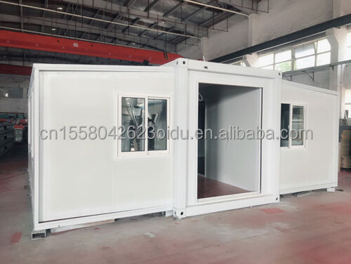 Opvouwbare prefab-containerhuizen met moderne ontwerpstijl en ramen van aluminiumlegering