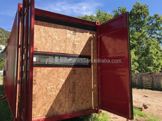 40ft 20ft Modern Luxury Garden Hotel Mobile Klein Huis met snelle installatie en 50/75/100mm Wave Sandwich Panel Muur