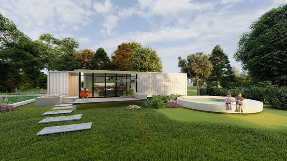 Gepersonaliseerde kleur 40ft 20ft Modern Luxe Garden Hotel Mobile Klein Huis Snelle installatie Verschep Container