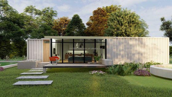 Gepersonaliseerde kleur 40ft 20ft Modern Luxe Garden Hotel Mobile Klein Huis Snelle installatie Verschep Container