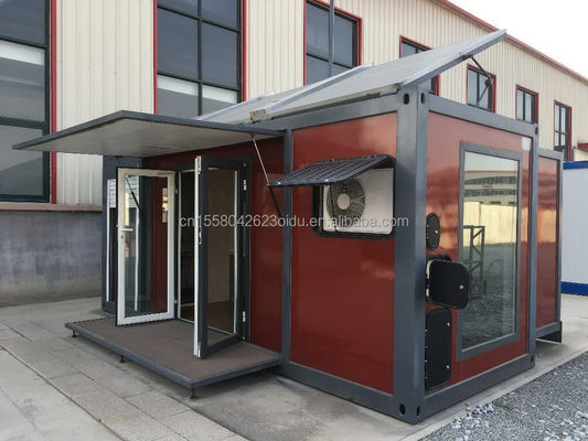 20ft Pop-up Container Room Flat Packaging voor snelle en probleemloze installatie in vrijstaand appartement