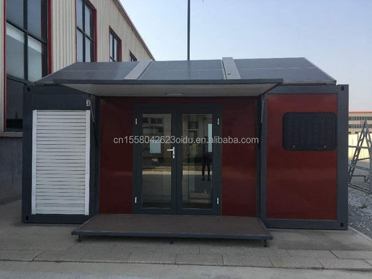 20ft Pop-up Container Room Flat Packaging voor snelle en probleemloze installatie in vrijstaand appartement