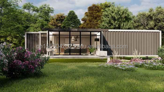 Gepersonaliseerde kleur 40ft 20ft Modern Luxe Garden Hotel Mobile Klein Huis Snelle installatie Verschep Container