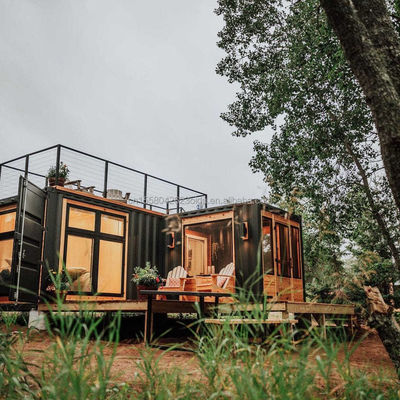 Ruime 20 voet modulaire luxe geprefabriceerde mobiele woonkamer appartement pakket tuincontainer slaapkamer voor gezinshuis