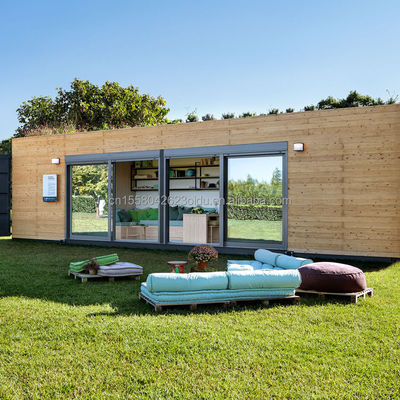 Gegalvaniseerde stalen vierkantbuizen 20ft Container Store Hout Graan Metaal Frame Vlak Verpakking Mobiele huis Direct kledingwinkel