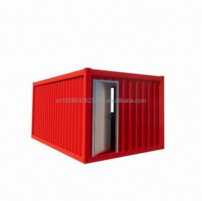 Prefab Kit Set Modulaire hutten Container Huizen 20ft of 40ft Stalen frame gegalvaniseerd stalen buigwerk 180g voor Kitset Building