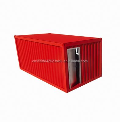 Prefab Kit Set Modulaire hutten Container Huizen 20ft of 40ft Stalen frame gegalvaniseerd stalen buigwerk 180g voor Kitset Building