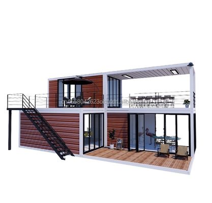 Gegalvaniseerde stalen buiging 40ft container huis flat pack mobiel geprefabriceerd huisje met 3 slaapkamers in grote vraag