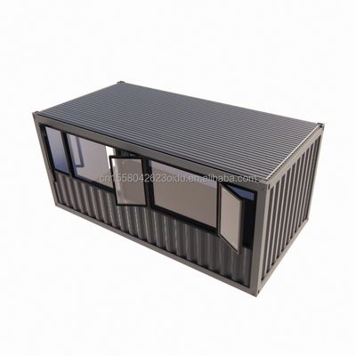 20ft of 40ft Mini Pop Up Shop Container Huis Restaurant Winkel Straat Food Kiosk Container met Aluminium Alloy Windows