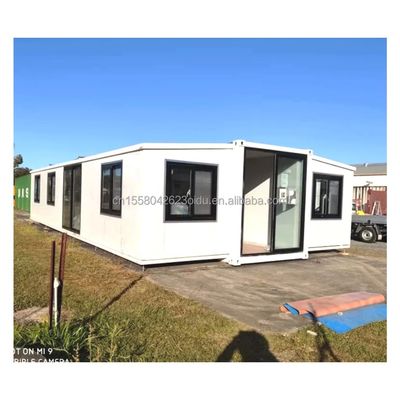 Gezinswoning met bulk uitbreidbaar containerhuis en opvouwbaar geprefabriceerd huis 2 slaapkamers Gezinshuis