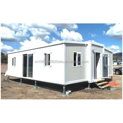Gezinswoning met bulk uitbreidbaar containerhuis en opvouwbaar geprefabriceerd huis 2 slaapkamers Gezinshuis