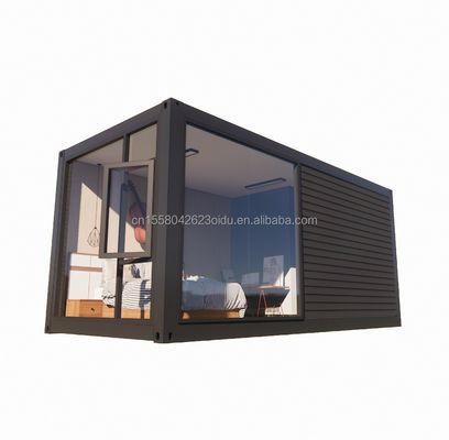 Gemakkelijk te monteren Luxe Living Container House met gegalvaniseerde stalen vierkantbuizen Hoofdstructuur