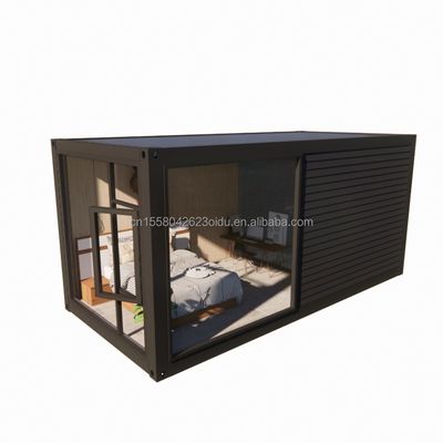 Gemakkelijk te monteren Luxe Living Container House met gegalvaniseerde stalen vierkantbuizen Hoofdstructuur