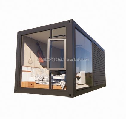 Gemakkelijk te monteren Luxe Living Container House met gegalvaniseerde stalen vierkantbuizen Hoofdstructuur