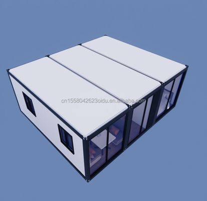 Containerhuizen betaalbare stalen structuur prefab huizen met 50/75/100 mm wave sandwich paneel muren