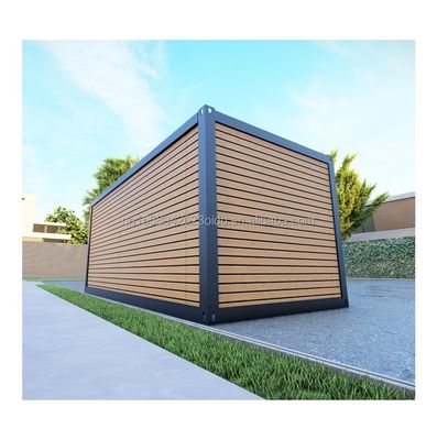 20ft voorgefabriceerd houten huis staal frame klein huis voor bos woningcontainer mobiele voorgefabriceerde huizen verkoop