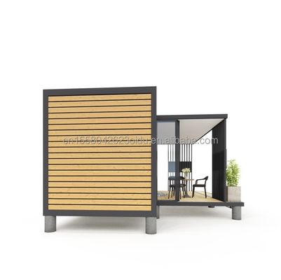 Prefab modulaire containerhuizen Moderne ontwerp stijl met stalen frame gegalvaniseerd stalen buigwerk 180g