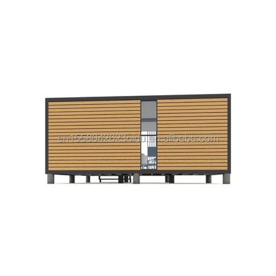 Prefab modulaire containerhuizen Moderne ontwerp stijl met stalen frame gegalvaniseerd stalen buigwerk 180g