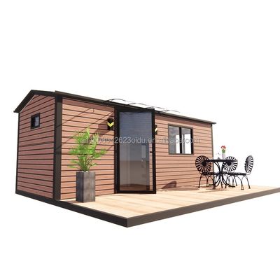 Moderne ontwerp modulair staalcontainer huis geprefabriceerde platte verpakking voor buiten aluminium allooi ramen inbegrepen in het ontwerp