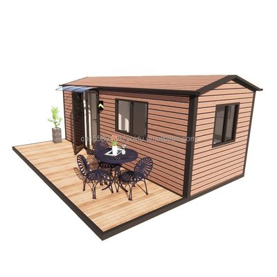 Moderne ontwerp modulair staalcontainer huis geprefabriceerde platte verpakking voor buiten aluminium allooi ramen inbegrepen in het ontwerp