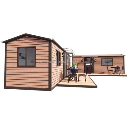 Moderne ontwerp modulair staalcontainer huis geprefabriceerde platte verpakking voor buiten aluminium allooi ramen inbegrepen in het ontwerp