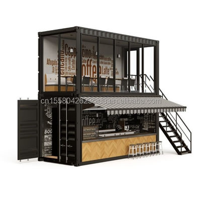 Hotel Business Chinese Design Stijl 20ft Multicolor Tuin Container Huis Voor aanpassing