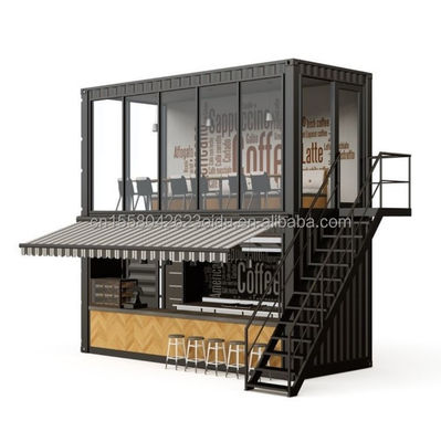 Hotel Business Chinese Design Stijl 20ft Multicolor Tuin Container Huis Voor aanpassing
