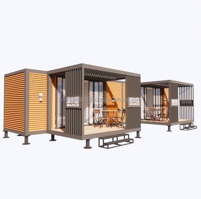 Chinese Design Staalstructuur Container Modulaire villa voor gemakkelijke montage Moderne woning Luxe hutten