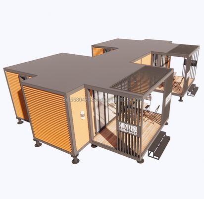 Chinese Design Staalstructuur Container Modulaire villa voor gemakkelijke montage Moderne woning Luxe hutten
