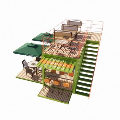 2023 Topverkopen Buiten Modulaire Prefab Huizen Container Stalen Frame Gegalvaniseerd met gegalvaniseerde stalen buigcontainer