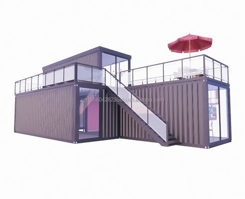 Mobiel Luxe Woonhuizen Container Tiny House Moderne Draagbare Tuinhuis voor aangepaste kleur 20ft of 40ft