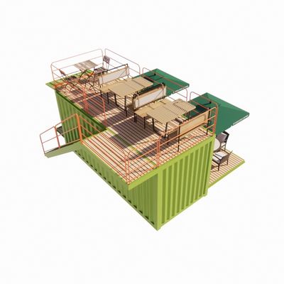 2023 Topverkopen Buiten Modulaire Prefab Huizen Container Stalen Frame Gegalvaniseerd met gegalvaniseerde stalen buigcontainer