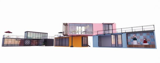 Mobiel Luxe Woonhuizen Container Tiny House Moderne Draagbare Tuinhuis voor aangepaste kleur 20ft of 40ft