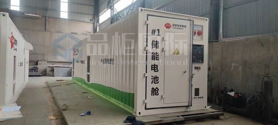 20ft milieuvriendelijke scheepvaartcontainer speciale apparatuur batterij opslagdoos luxe stijl prefab huizen product