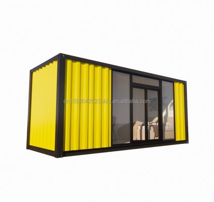 Prefabricate Huizen Villa's Staalconstructie Containerhuis Luxe klein huis met raam Aluminiumlegeringsramen