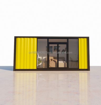 Prefabricate Huizen Villa's Staalconstructie Containerhuis Luxe klein huis met raam Aluminiumlegeringsramen