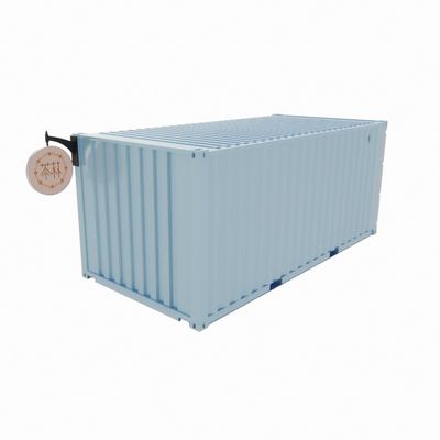 20ft Container Prefabricated Winkels Pakhuizen met moderne design stijl en 50/75/100mm Wave Sandwich Panel Muur