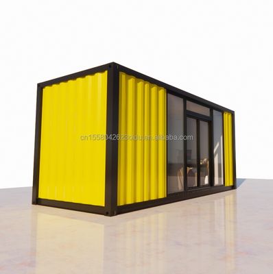 Prefabricate Huizen Villa's Staalconstructie Containerhuis Luxe klein huis met raam Aluminiumlegeringsramen