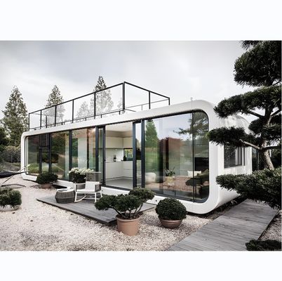 Op maat gemaakte kleur Moderne containerhuis Prachtig geprefabriceerd mobiele huis voor hotel van Arc Garden Housing