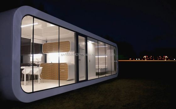 Op maat gemaakte kleur Moderne containerhuis Prachtig geprefabriceerd mobiele huis voor hotel van Arc Garden Housing