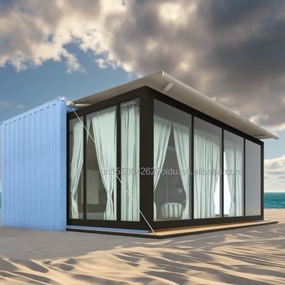 Draagbaar huis voor appartementen met aluminiumlegeringsvenster
