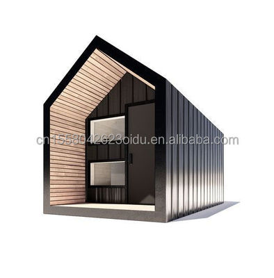 50/75/100mm Wave Sandwich Panel Muur Luxe Metalen Houten Tuin Klein Huis voor Moderne Prefab Hotel