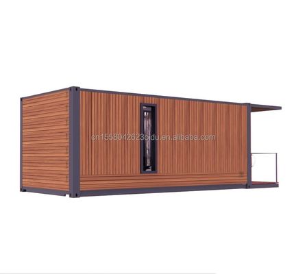 Accommodatie Klappende geprefabriceerde huizen met een aangepast kleurcontainerhuis