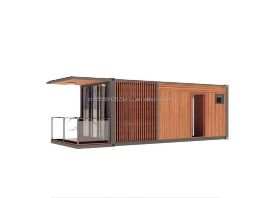 Accommodatie Klappende geprefabriceerde huizen met een aangepast kleurcontainerhuis
