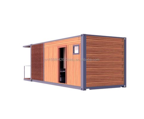 Accommodatie Klappende geprefabriceerde huizen met een aangepast kleurcontainerhuis