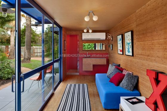 Gegalvaniseerde stalen vierkante buizen Hoofdstructuur Opvouwbare container Hotel Huis voor design en luxe hotel