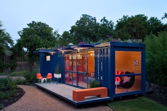 Gegalvaniseerde stalen vierkante buizen Hoofdstructuur Opvouwbare container Hotel Huis voor design en luxe hotel